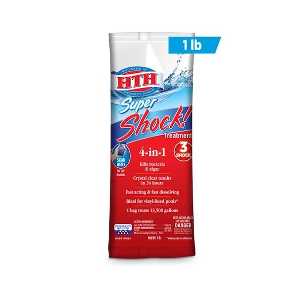 Hth HTH 8371270 1 lbs Super Granule Shock - Pack of 15 8371270 - main